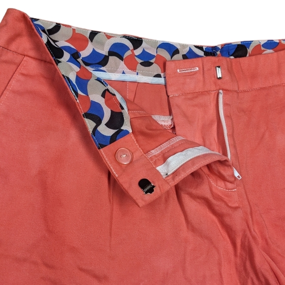 Ladies Salmon Pink Casual Shorts - Picture 7 of 9